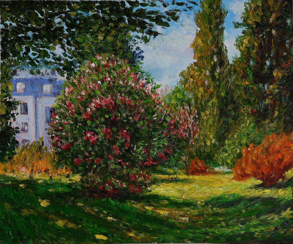 Il Parco Monceau - Claude Monet Paintings